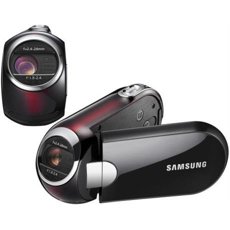 Samsung SMX-C10R, flash, červená/černá