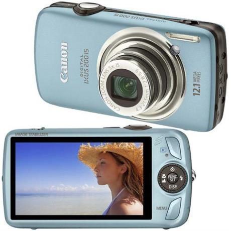 Canon Digital Ixus 200 IS modrá