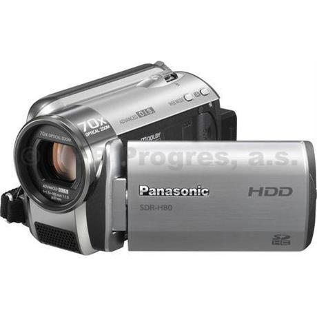 Panasonic SDR-H80EP-S - stříbrná