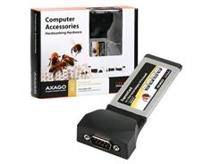 AXAGO ExpressCard/34 PCIe adapter 1x sériový port