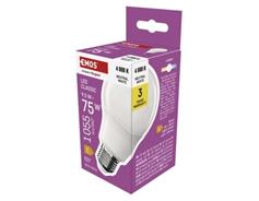 EMOS LED žárovka Classic A60 / E27 / 9,5 W (75 W) / 1055 lm / neutrální bílá