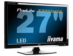 27" LCD iiyama E2773HDS - Full HD, LED, HDMI, 1 ms