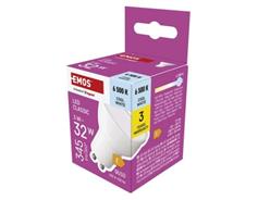 EMOS LED žárovka Classic MR16 bílá / GU10 / 3 W (32 W) / 345 lm / studená bílá