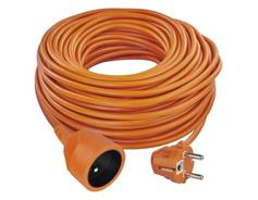 EMOS Prodlužovací kabel 40 m / 1 zásuvka / oranžový / PVC / 230 V / 1,5 mm2