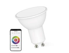 EMOS Chytrá LED žárovka GoSmart MR16 / GU10 / 4,8 W (35 W) / 400 lm / RGB / stmívatelná /Zigbee