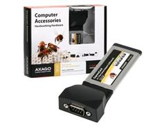 AXAGO ExpressCard/34 USB adapter 1x sériový port