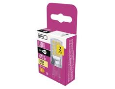 EMOS LED žárovka Classic JC / G9 / 4 W (40 W) / 470 lm / teplá bílá