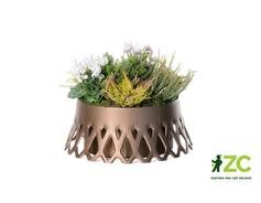 Žardina samozavlažovací Roseta - bronz 30 cm 