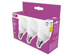 EMOS LED žárovka Classic Mini Globe / E14 / 4,2 W (40 W) / 470 lm / neutrální bílá