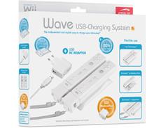 Wave - USB-Charging System Plus for Wii - white