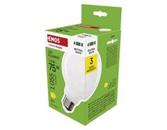 EMOS LED žárovka Filament G95 / E27 / 7,8 W (75 W) / 1055 lm / neutrální bílá