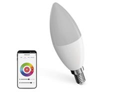 EMOS Chytrá LED žárovka GoSmart svíčka / E14 / 4,8 W (40 W) / 470lm / RGB / stmívatelná /Zigbee
