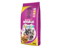 WHISKAS granule Junior s kuřecím masem 14kg