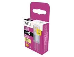 EMOS LED žárovka Classic JC / G9 / 1,9 W (22 W) / 210 lm / teplá bílá