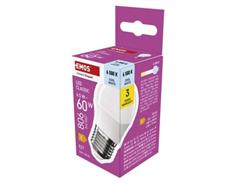 EMOS LED žárovka Classic Mini Globe / E27 / 6,5 W (60 W) / 806 lm / studená bílá