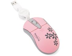 DICOTA Blossom Pro - Optická USB myš - růžová