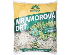 Drť mramorová 5l - 7-14 mm