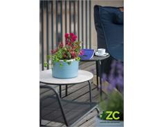 Žardina samozavlažovací Berberis se závěsem - šedomodrá + bílá 30 cm