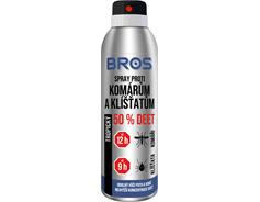 Bros - sprej  proti komárům a klíšťatům 50% DEET 180 ml