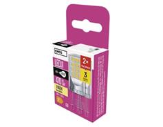 EMOS LED žárovka Classic JC / G9 / 4 W (40 W) / 470 lm / teplá bílá