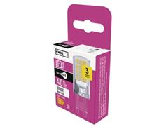 EMOS LED žárovka Classic JC / G9 / 4 W (40 W) / 470 lm / neutrální bílá