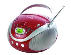 ECG CDR 677 MP3 červený