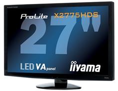 27" LCD iiyama X2775HDS - VA LED, 8ms, 4 x USB