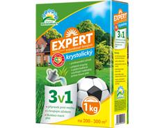 Hnojivo trávníkové - Expert 3v1 krystalický 1kg