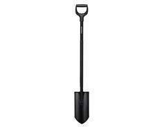Rýč Ergonomic Pro™  drenážní černý - 1066709 - Fiskars