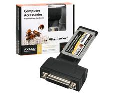AXAGO ExpressCard/34 PCIe adapter 2s1p port