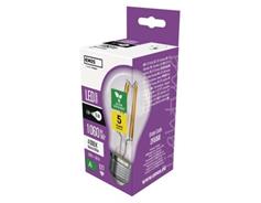 EMOS LED žárovka Filament A60 A CLASS/ E27 / 5 W (75 W) / 1 060 lm / neutrální bílá