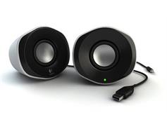 Logitech 2.0 Stereo Speakers Z110, 1.2W RMS, USB