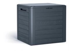 Prosperplast Zahradní box Prosperplast WOODEBOX antracit 140L