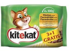 KITEKAT kapsička Farmářské menu BONUS 4pack