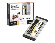 AXAGO ExpressCard/34 adapter 1x eSATA INVISIBLE