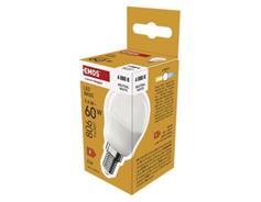 EMOS LED žárovka Basic Mini Globe / E14 / 9,4 W (60 W) / 806 lm / neutrální bílá
