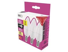 EMOS LED žárovka Classic svíčka / E14 / 5 W (40 W) / 470 lm / teplá bílá
