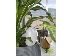 Zavlažovací systém (baňka) 110 Bördy S Transparent/Clear 16 cm - 90 ml