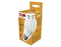 EMOS LED žárovka Basic A60 / E27 / 8,8 W (60 W) / 806 lm / neutrální bílá