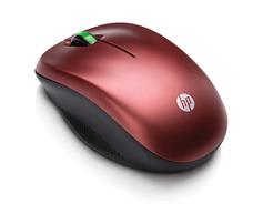HP optická bezdrátová myš "Jerry" červená