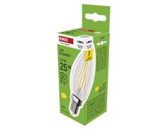EMOS LED žárovka Filament svíčka / E14 / 1,8 W (25 W) / 250 lm / neutrální bílá