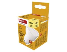EMOS LED žárovka Basic MR16 / GU10 / 2,9 W (25 W) / 250 lm / teplá bílá
