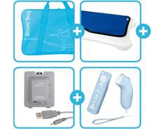 Protect & Carry 4in1 Bundle for Wii Fit - Blue