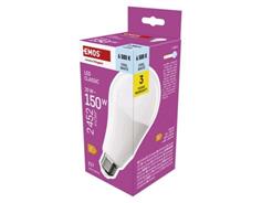 EMOS LED žárovka Classic A80 / E27 / 20 W (150 W) / 2452 lm / studená bílá