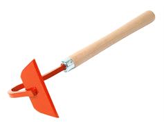 Plečka s násadou 27 cm Rosteto - vysoká - oranžová