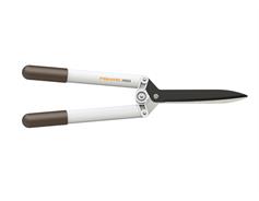 Nůžky na živý plot PowerLever™ s pák. převodem HS53 bílé - 1026931 Fiskars