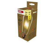 EMOS Lighting LED žárovka Vintage ST64 / E27 / 4,5 W (40 W) / 420 lm / teplá bílá