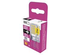 EMOS LED žárovka Classic JC / G9 / 4 W (40 W) / 470 lm / neutrální bílá