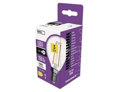 EMOS LED žárovka Filament Mini Globe / E14 / 1,8 W (25 W) / 250 lm / neutrální bílá