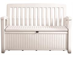 Keter Zahradní lavice Keter Patio Bench bílá